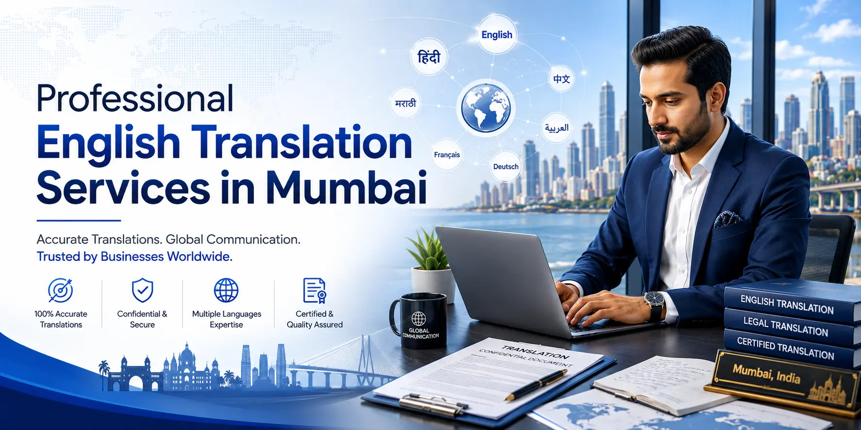 Read more about the article Certified English Translation Services in Mumbai