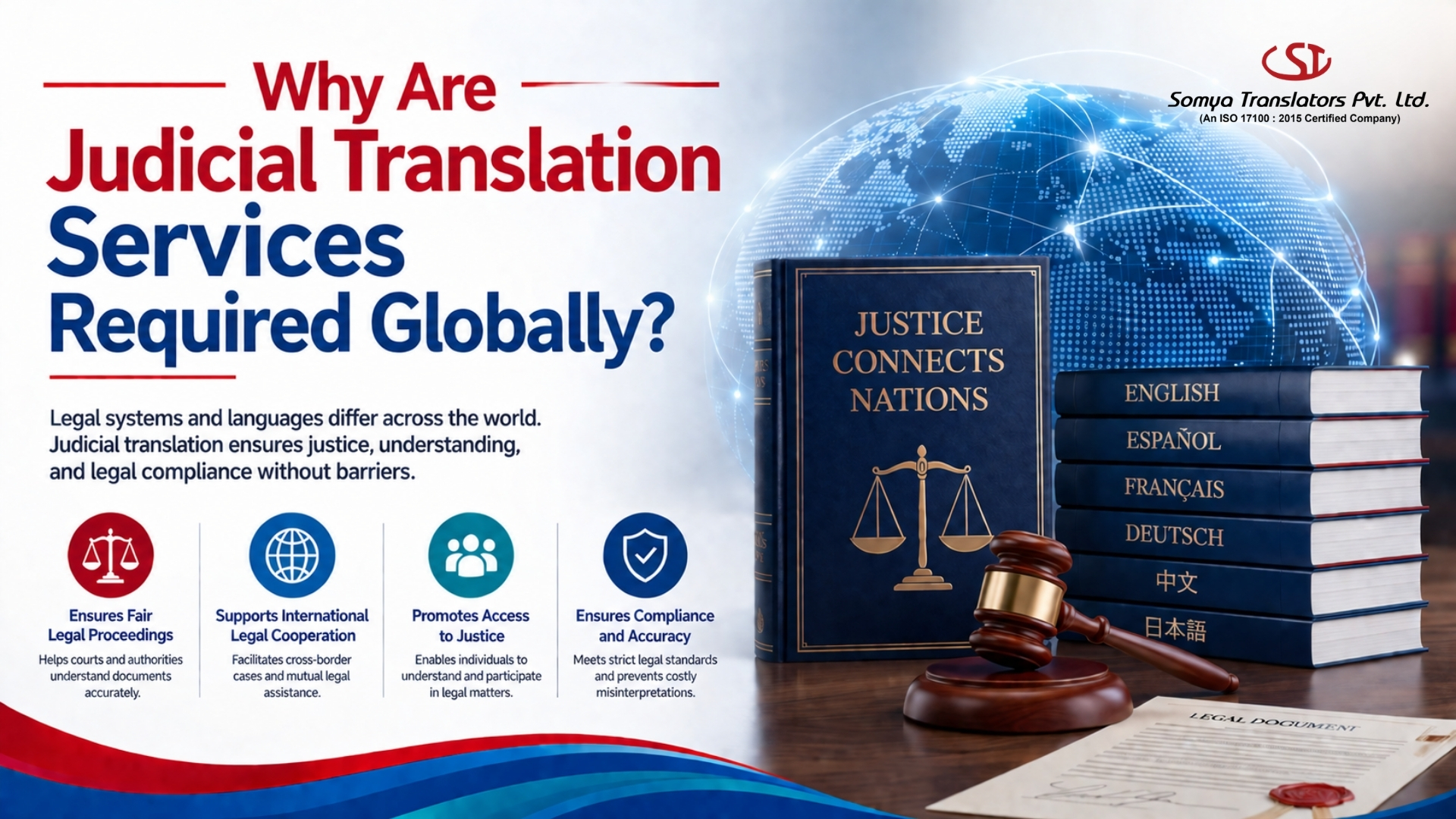 Why are Judicial Translation Services Required Globally?